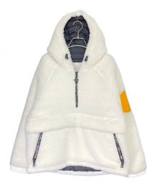 MONCLER×OFFWHITE（モンクレール×オフホワイト）の古着「TRESTRIGNEL/ボアダウンジャケット」｜ホワイト