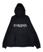 BALENCIAGAバレンシアガ）の古着「SLIME HOODIE WIDE FIT」｜ブラック