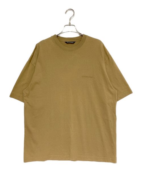 BALENCIAGA（バレンシアガ）BALENCIAGA (バレンシアガ) MediumFit T-shirt カーキ サイズ:Sの古着・服飾アイテム