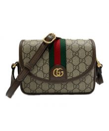 GUCCI（グッチ）の古着「オフィディア ミニ ショルダーバッグ」｜ベージュ