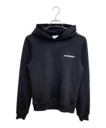 BURBERRY（バーバリー）の古着「Logo Print Hoodie（ロゴプリントフーディ）」｜ブラック