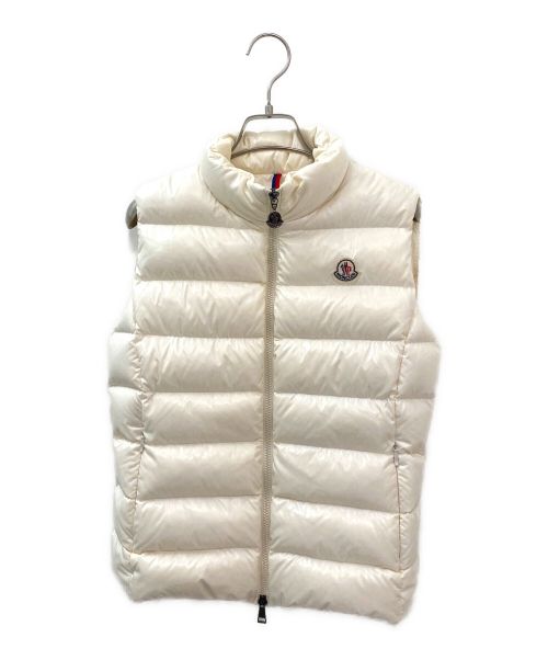 MONCLER（モンクレール）MONCLER (モンクレール) GHANY/ダウンベスト ホワイト サイズ:1の古着・服飾アイテム