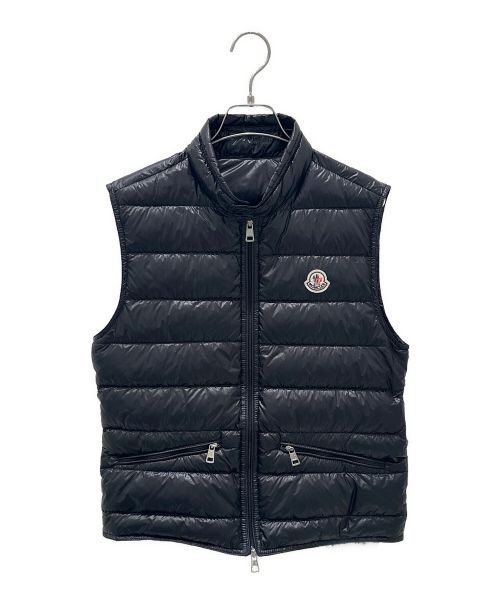 MONCLER（モンクレール）MONCLER (モンクレール) GUIベスト ブラックの古着・服飾アイテム