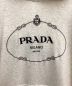 中古・古着 PRADA (プラダ) Embroidery Logo Hoodie（エンブロイダリーロゴフーディー） アイボリー サイズ:XL：100000円