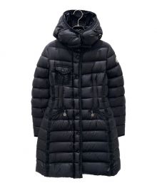 MONCLER（モンクレール）の古着「HERMINE/ダウンコート」｜ブラック