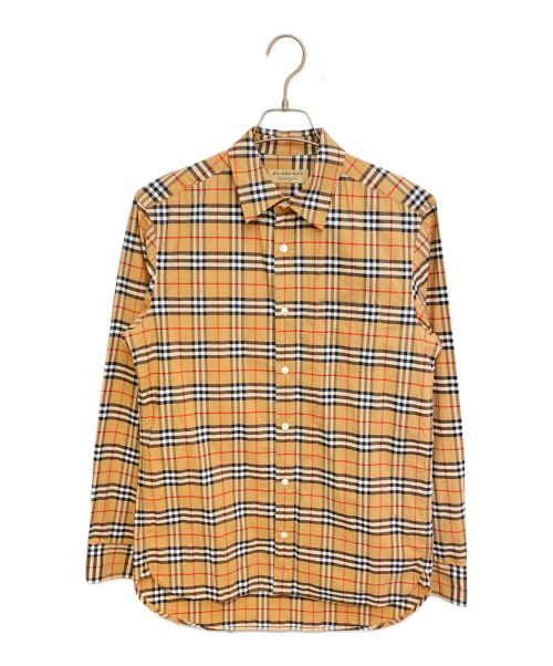 BURBERRY LONDON（バーバリーロンドン）BURBERRY LONDON (バーバリーロンドン) ノヴァチェックシャツ ブラウン サイズ:Sの古着・服飾アイテム