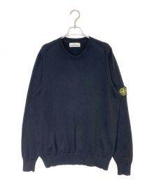 STONE ISLAND（ストーンアイランド）の古着「ニット」｜ブラック