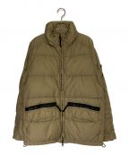 STONE ISLANDストーンアイランド）の古着「2013 Rare Light Thermo Cotton Down Puffer」｜カーキ