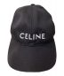 CELINE (セリーヌ) Logo Baseball Cap（ロゴベースボールキャップ） ブラック サイズ:L：35000円