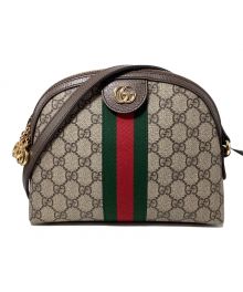 GUCCI（グッチ）の古着「Ophidia Small Shoulder Bag（オフィディアスモールショルダーバッグ）」｜ベージュ