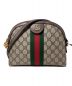 GUCCI（グッチ）の古着「Ophidia Small Shoulder Bag（オフィディアスモールショルダーバッグ）」｜ベージュ