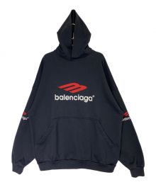 BALENCIAGA（バレンシアガ）の古着「3Bスポーツアイコンパーカー」｜ブラック