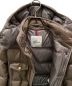 中古・古着 MONCLER (モンクレール) ROMARIN/ダウンコート ブラウン サイズ:1：60000円