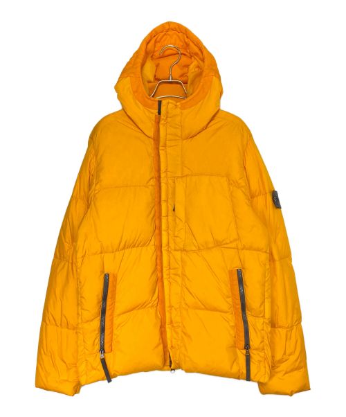 STONE ISLAND（ストーンアイランド）STONE ISLAND (ストーンアイランド) ダウンジャケット オレンジ サイズ:Mの古着・服飾アイテム