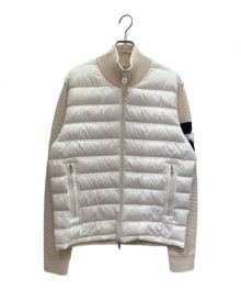 MONCLER（モンクレール）の古着「Trico Cardigan」｜ホワイト×ベージュ