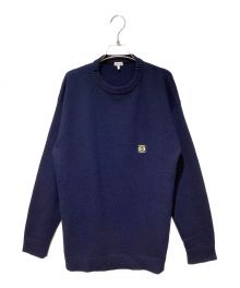 LOEWE（ロエベ）の古着「Anagram Logo Knit（アナグラムロゴニット）」｜ネイビー