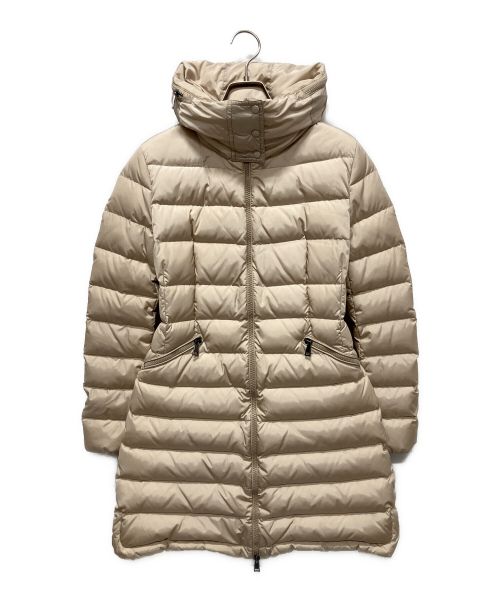 MONCLER（モンクレール）MONCLER (モンクレール) FLAMMETTE/ダウンコート ベージュの古着・服飾アイテム