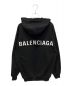 BALENCIAGA (バレンシアガ) バックロゴパーカー ブラック サイズ:XS：62000円