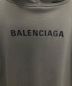 中古・古着 BALENCIAGA (バレンシアガ) 刺繍ロゴパーカー グレー サイズ:XL：70000円