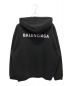 BALENCIAGA (バレンシアガ) バックロゴパーカー ブラック サイズ:L：75000円