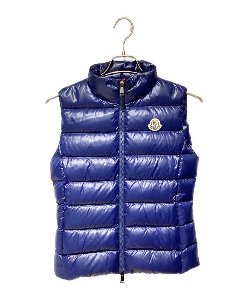 MONCLER（モンクレール）MONCLER (モンクレール) GHANY/ダウンベスト ネイビーの古着・服飾アイテム