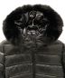 中古・古着 MONCLER (モンクレール) BADYFUR/ダウンジャケット ブラック サイズ:1：150000円