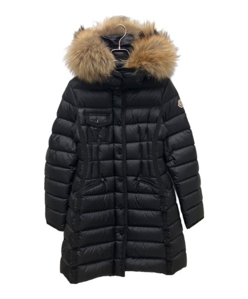 MONCLER（モンクレール）MONCLER (モンクレール) HERMIFUR/ダウンコート ブラックの古着・服飾アイテム