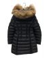 MONCLER (モンクレール) HERMIFUR/ダウンコート ブラック：160000円