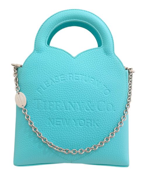 TIFFANY & Co.（ティファニー）TIFFANY & Co. (ティファニー) RTTミニトートバッグ ブルー サイズ:ミニの古着・服飾アイテム