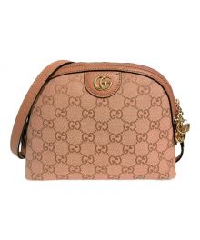 GUCCI（グッチ）の古着「Ophidia Small Shoulder Bag（オフィディアスモールショルダーバッグ） 」｜ピンク