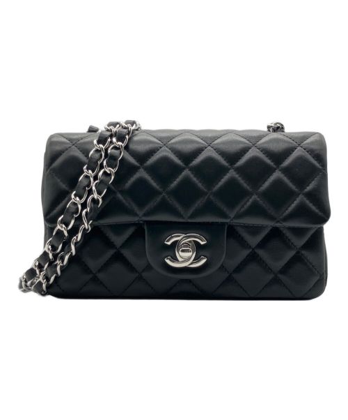 CHANEL（シャネル）CHANEL (シャネル) ミニ マトラッセ 20/チェーンショルダーバッグ ブラック サイズ:20//ミニ/MINIの古着・服飾アイテム