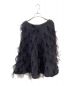 MYLAN (マイラン) Feather Fringe Poncho グレー サイズ:Free：24000円