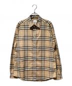 BURBERRYバーバリー）の古着「nova check shirt（ノヴァチェックシャツ）」｜ベージュ