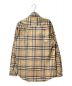 BURBERRY (バーバリー) nova check shirt（ノヴァチェックシャツ） ベージュ サイズ:M：45000円