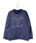 LOUIS VUITTON（ルイ ヴィトン）の古着「LV Stitch Embroidery Sweatshirt（LVステッチエンブロイダリースウェット）」｜ネイビー