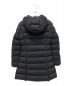 MONCLER (モンクレール) GIEダウンコート ブラック：120000円