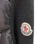 中古・古着 MONCLER (モンクレール) ニット切替ダウンジャケット ブラック サイズ:L：70000円