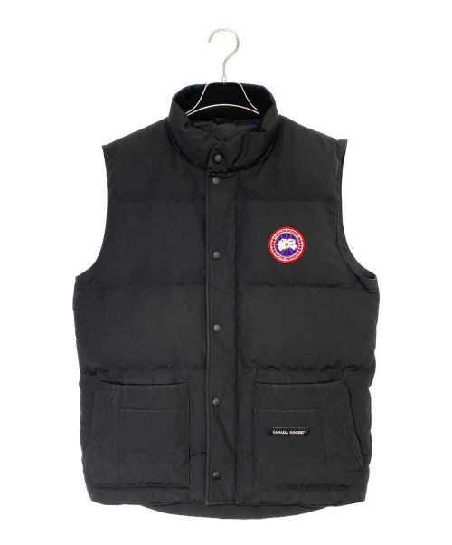 CANADA GOOSE（カナダグース）CANADA GOOSE (カナダグース) Freestyle Crew Vest ブラック サイズ:Mの古着・服飾アイテム