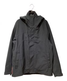 PRADA（プラダ）の古着「Nylon layered jacket（ナイロンレイヤードジャケット）」｜ブラック