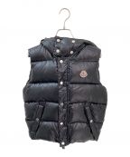 MONCLER×BALENCIAGAモンクレール×バレンシアガ）の古着「フードジップダウンベスト」｜ブラック