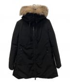 MONCLERモンクレール）の古着「BARTRAMIFUR/ダウンコート」｜ブラック