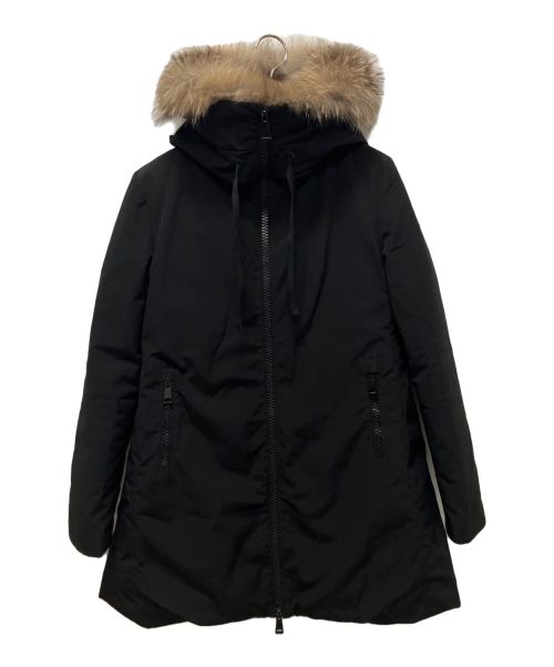 MONCLER（モンクレール）MONCLER (モンクレール) BARTRAMIFUR/ダウンコート ブラック サイズ:1の古着・服飾アイテム