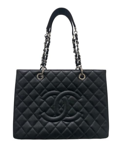 CHANEL（シャネル）CHANEL (シャネル) GSTトートバッグ ブラックの古着・服飾アイテム