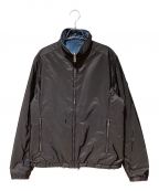 PRADAプラダ）の古着「Reversible Nylon Padded Jacket（リバーシブルナイロンパデッドジャケット）」｜ブラック×ブルー