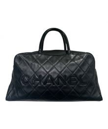 CHANEL（シャネル）の古着「マトラッセ ボーリングバッグ 」｜ブラック