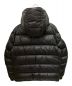 MONCLER (モンクレール) DASSIN/レザーダウンジャケット ブラック サイズ:3：300000円