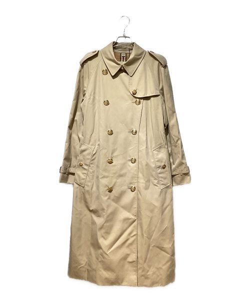 BURBERRY（バーバリー）BURBERRY (バーバリー) Long Trench Coat（ロングトレンチコート） カーキ サイズ:42の古着・服飾アイテム