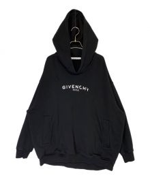 GIVENCHY（ジバンシィ）の古着「ロゴパーカー」｜ブラック