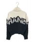 CHANEL (シャネル) P70 ココネージュ カシミヤ ノルディック ニット プルオーバー ホワイト×ブラック サイズ:34：300000円