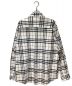 BURBERRY (バーバリー) ノヴァチェックシャツ アイボリー サイズ:XXL：45000円